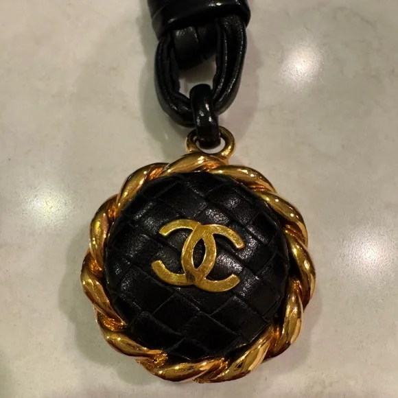 Chanel Haute Couture 1992 vintage leather belt - Picture 15 of 15